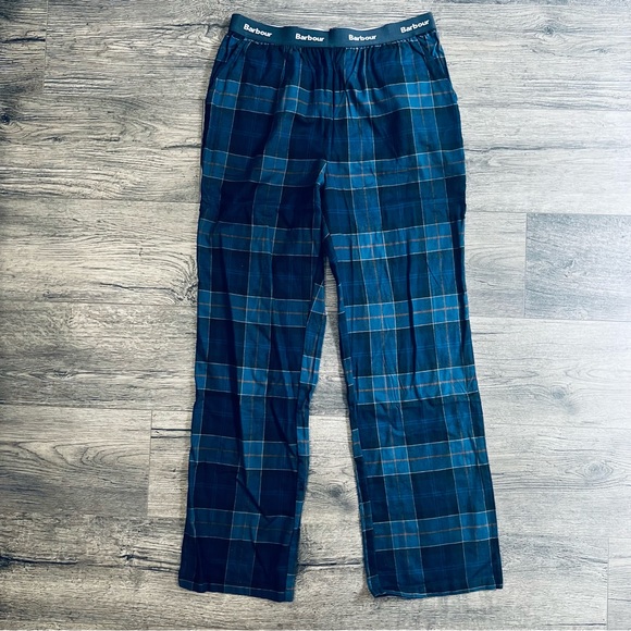 NWOT Barbour, Doug 2-Piece Pajama Set, Midnight Tartan, M - Picture 4 of 11